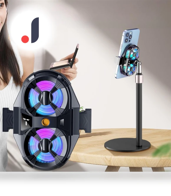 Dual-Fan Radiator for Mobile Phone — Cooling Pads & Fans, Home of smartphone & tablet accessories