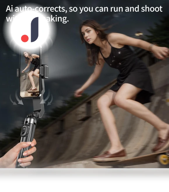 Portable 3-in-1 Selfie Stick Stabilizer — Selfie Sticks, AE Selection