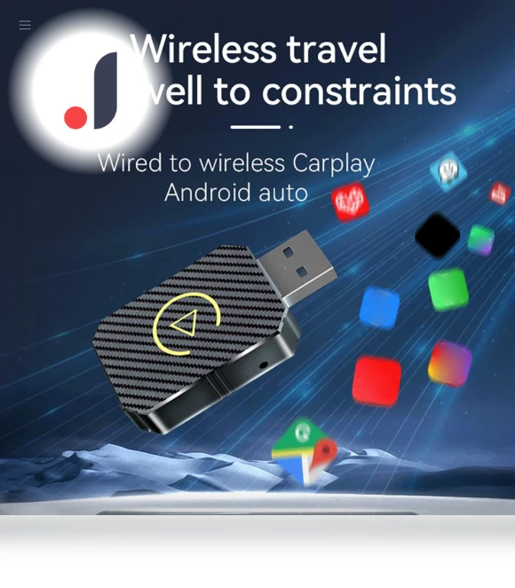 Wireless Carplay Android Auto Adapter — Car Accessories & Gadgets, AE Selection