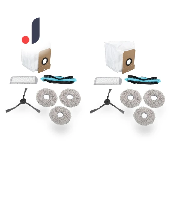 Robot Vacuum Side Roller Brush Filters Mop Cloth Spare Parts Filter Dust Bags Vacuum — Parts & Accessories, OutsideWorld