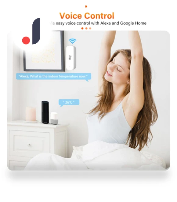 Temperature and Humidity Sensor — Home Climate Control, Tuya