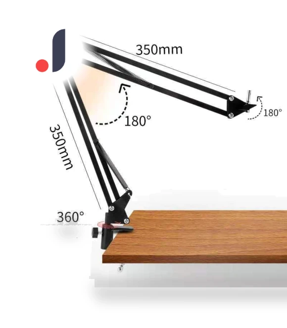 Flexible Overhead Tripod with Ring Light — Camera Supports, AE Selection
