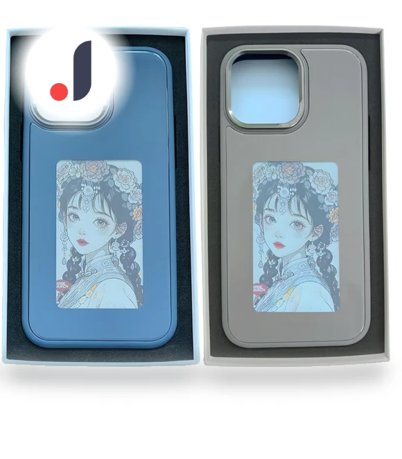 Ink Screen NFC DIY Projection Case — Mobile Devices & Accessories, Super Case