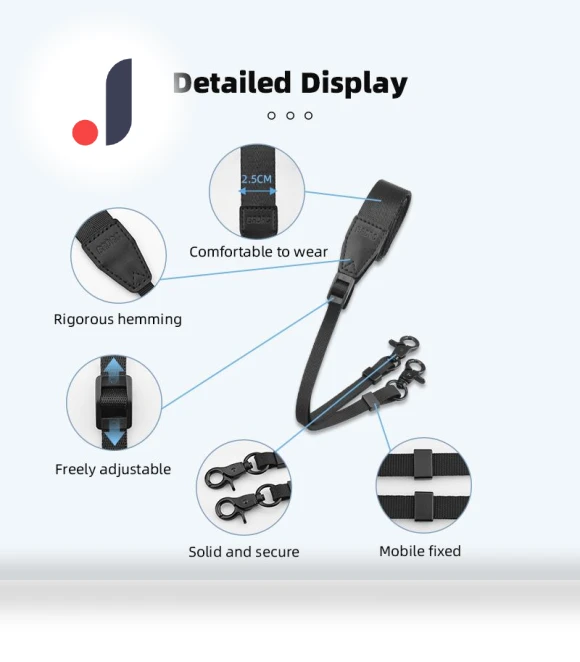 Lanyard for DJI Flip/AIR 3/Mini 4 Pro RC 1/2/Pro Smart Controller — Straps, AE Selection