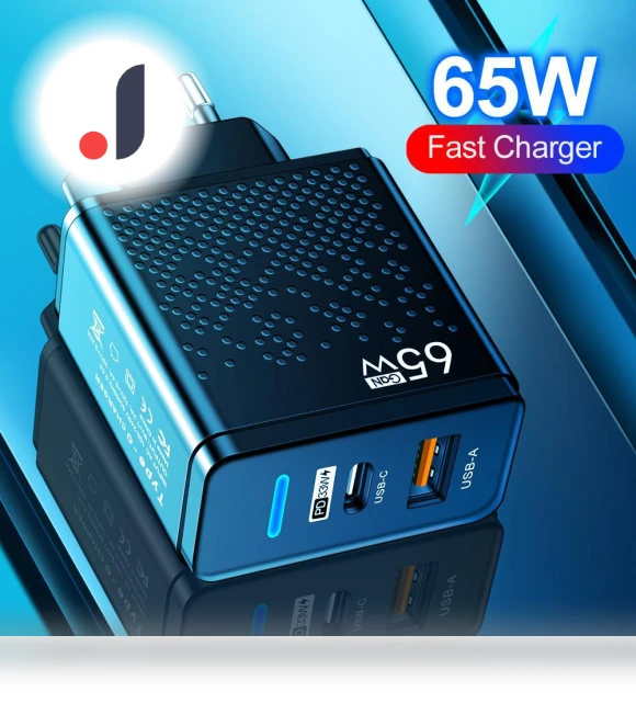Multi-port USB and PD Type-C Charger with LED — Chargers, Home of smartphone & tablet accessories