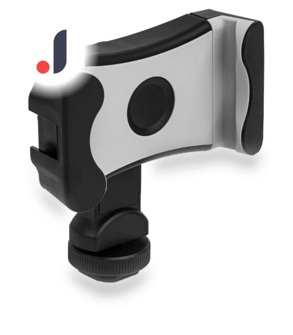 Smartphone Clip with Cold Shoe Mount — Shoe Mounts, SCOYEE