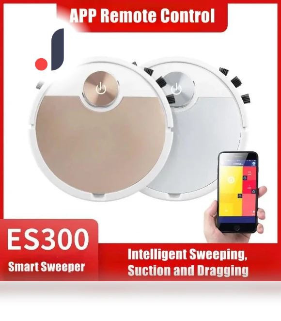 Wireless 3-in-1 Robot Vacuum — Smart Cleaning Robots, Chic Interiors