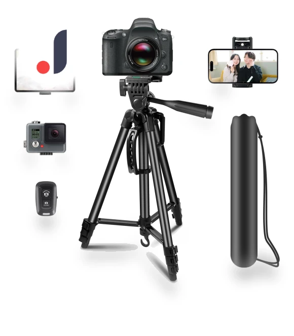 Extendable Tripod with Bluetooth Remote — Camera Supports, MIYAKO