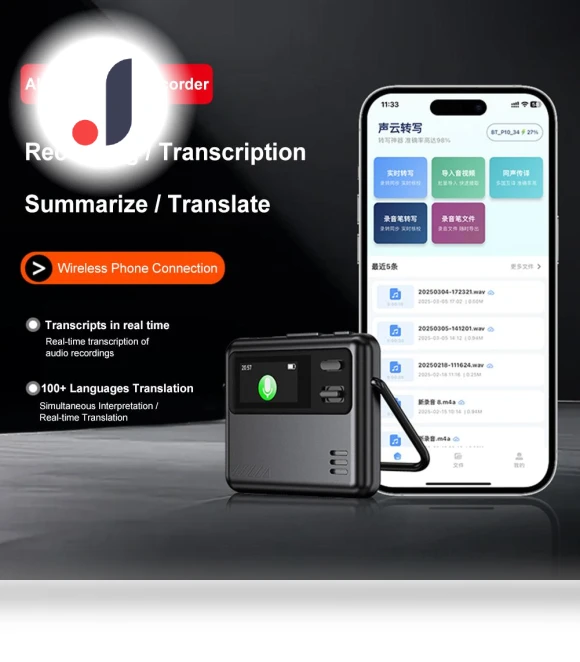 Portable AI Intelligent Voice Recorder — Portable Audio Recorders, Good Household Items