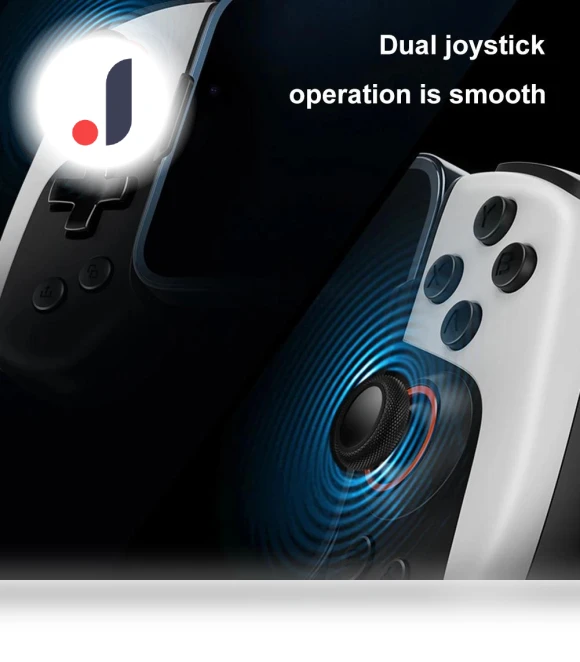 Wireless Bluetooth Gamepad with Cooling — Gaming Joysticks, Actually lighting
