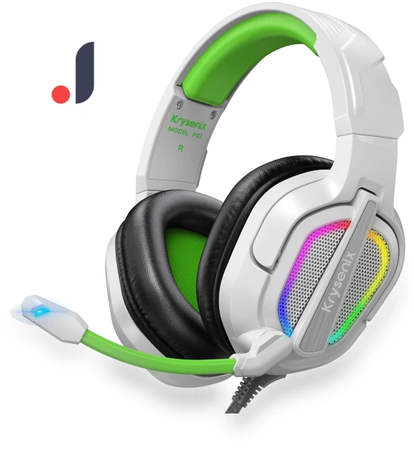 Gaming Headset with Noise Canceling — Gaming Headsets, Krysenix