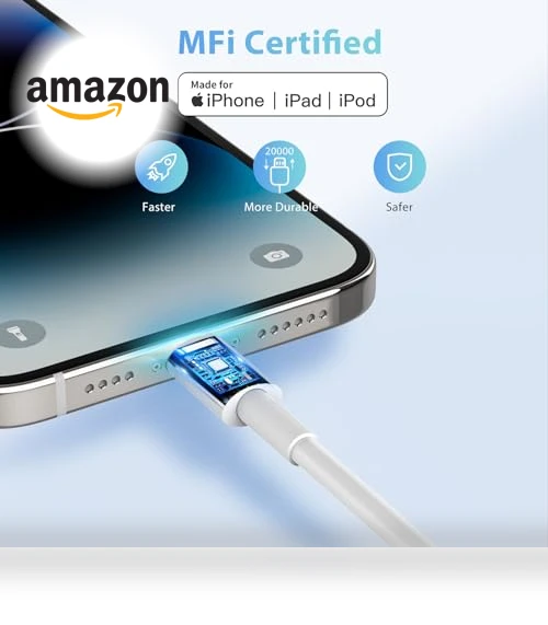 Lightning to USB Charging Cord — Cables, Mitesbony