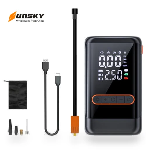 Portable Wireless Digital Display Car Automatic Air Pump — Tire Inflation Solutions, SUITU