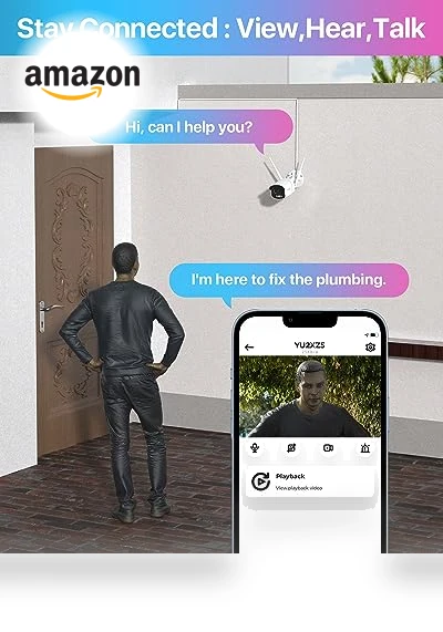 QHD WiFi Security Camera System Outdoor — Security Cameras, ZOSI