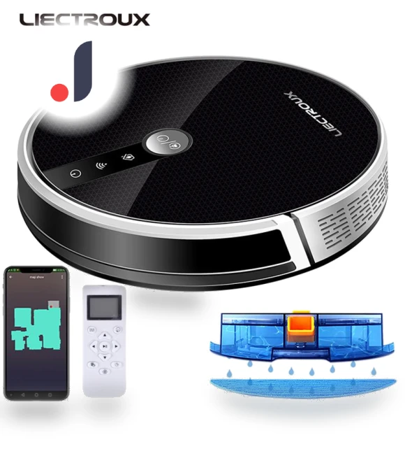 Robot Vacuum AI Map Route — Smart Cleaning Robots, Liectroux