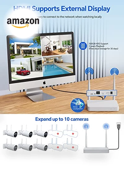 Wireless Security Camera System — Security Cameras, Camcamp