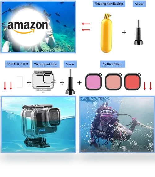 Action Camera Accessories Kit — Wearable Cameras, HONGDAK