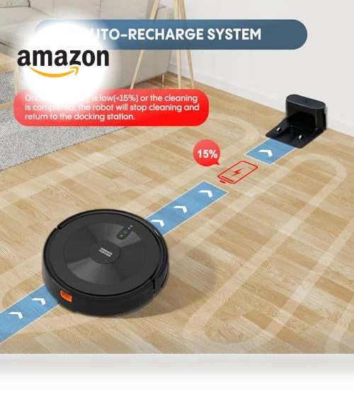 Robot Vacuum and Mop Combo — Smart Cleaning Robots, AZQQ
