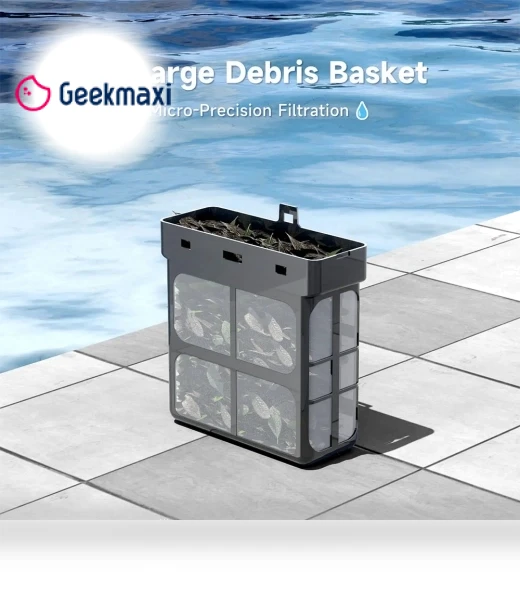 Solar Pool Skimmer Robot — Smart Cleaning Robots, WYBOT