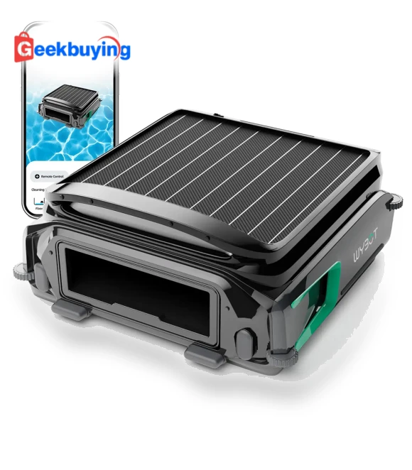 Solar Pool Skimmer Robot — Smart Cleaning Robots, WYBOT