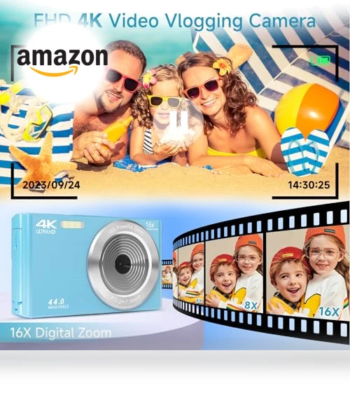 Digital Camera for Teens — Compact Digital Cameras, SMARTKLIK