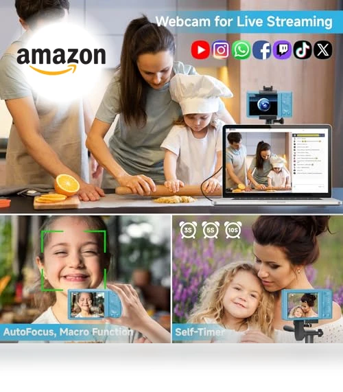 Digital Camera for Teens — Compact Digital Cameras, SMARTKLIK