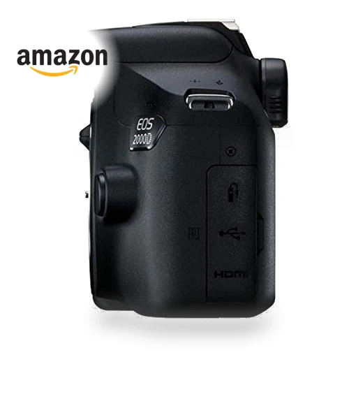 DSLR Camera with 18-55mm Lens and Accessories — Professional DSLR Cameras, Canon
