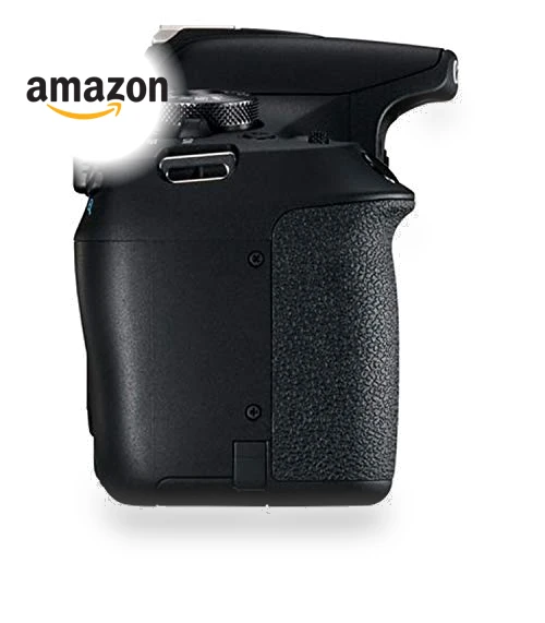 DSLR Camera with 18-55mm Lens and Accessories — Professional DSLR Cameras, Canon