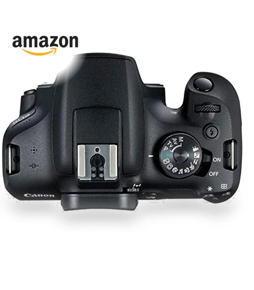 DSLR Camera with 18-55mm Lens and Accessories — Professional DSLR Cameras, Canon