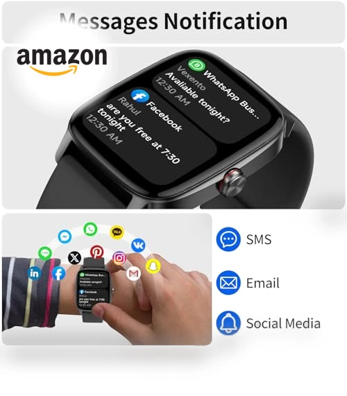 Smart Watch with Bluetooth Calling — Smartwatches