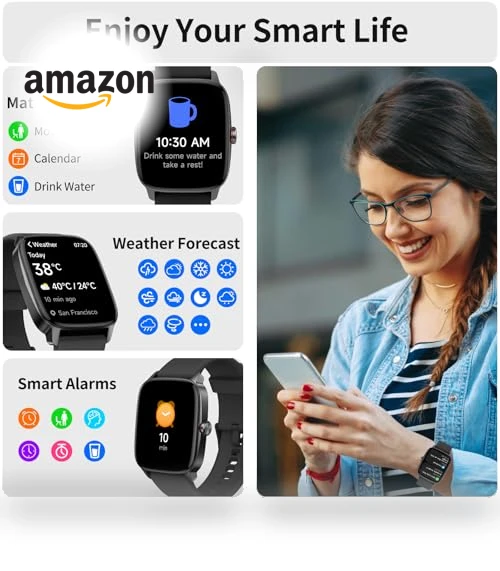 Smart Watch with Bluetooth Calling — Smartwatches