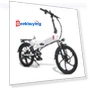 20 Inch Portable Folding Electric Bike 10Ah Battery Shimano 7 speed Smart Moped Bicycle — Push Scooters, SAMEBIKE