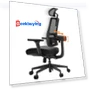 Thumbnail Ergonomic Office Chair with Auto-Following Backrest and Adjustable Headrest — Chairs, NEWTRAL