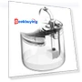 Smart Sensor Pet Water Fountain with 2 Flow Modes — Fountains, Fluffee