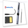 Smart Soldering Iron Kit, PD 65W, 80-420 Celsius Fast Heating, Digital OLED Screen, Auto Sleep — Metal Joining Essentials, FNIRSI