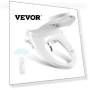 Smart Heated Bidet Toilet Seat with Remote Control — Smart Toilets by VEVOR