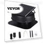 Solar Attic Fan with Smart Adapter 1230 CFM — Portable Power Stations by VEVOR