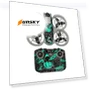 Neo Drone Body and Remote Control Protective Sticker - Green Hat Pattern — Robots and Drones by Sunnylife