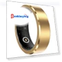 Smart Ring Health Tracker - Golden — Smartwatches and Fitness Trackers