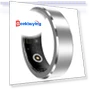 Smart Ring Health Tracker - Silver — Smartwatches and Fitness Trackers