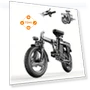 14" Folding Electric Bike with 500W Motor — Bikes