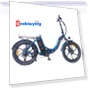 20-inch Folding Electric Fat Tire Bike with 150KM Range — Bikes by Fafrees