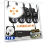 3K Wireless Security System with 4 PTZ Cameras — Cameras