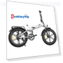 Engine X Folding Electric Bike 20" Fat Tire — Bikes by ENGWE