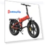 Engine X Folding Electric Bike with Fat Tires — Bikes by ENGWE