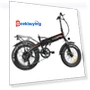 K2P PRO Folding Electric Fat Tire Bike — Bikes by KAISDA