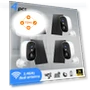 Wireless Outdoor Security Camera System with Spotlight (4-Pack) — Cameras