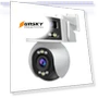 8MP HD Multi-lens 5X Optical Zoom Lens Panoramic PTZ Dome Camera — Dome Surveillance Cameras, SriHome