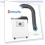 Smoke Purifier with 3-Stage Filtration — Activated Carbon Air Purifiers, Mecpow