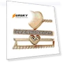 Heart Decorative Ring Metal Accessories — Watch Accessories